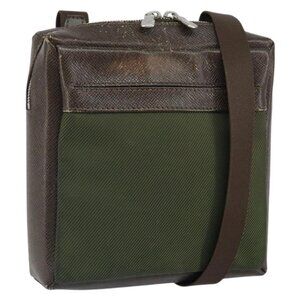 Authentic LOUIS VUITTON Taiga Sayan Shoulder Bag Epicea M30908 LV